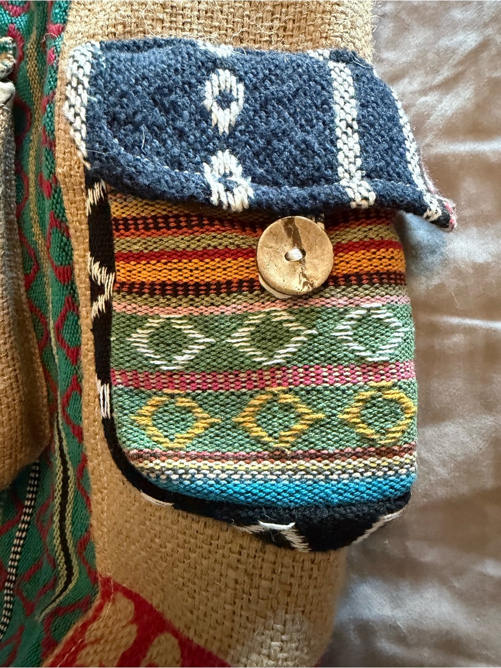 Rice Love Drawstring Backpack - Picture 3 of 6